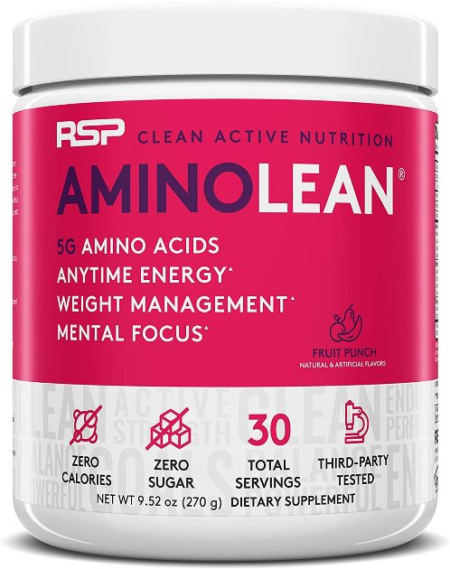 RSP Aminolean Pre-Workout Supplements